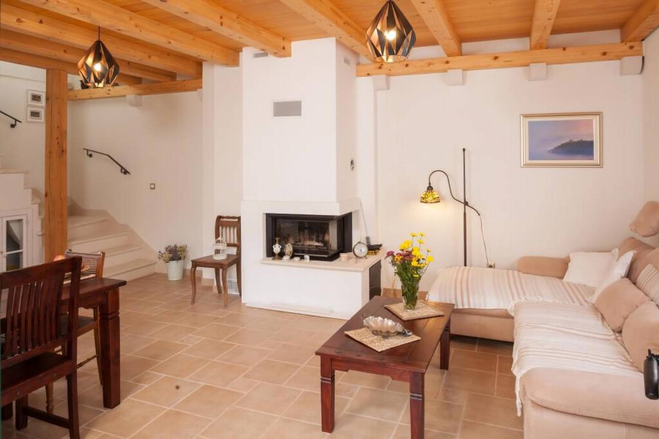 Villa per 4 persone con vista oceano in Macarsca, Makarska Riviera