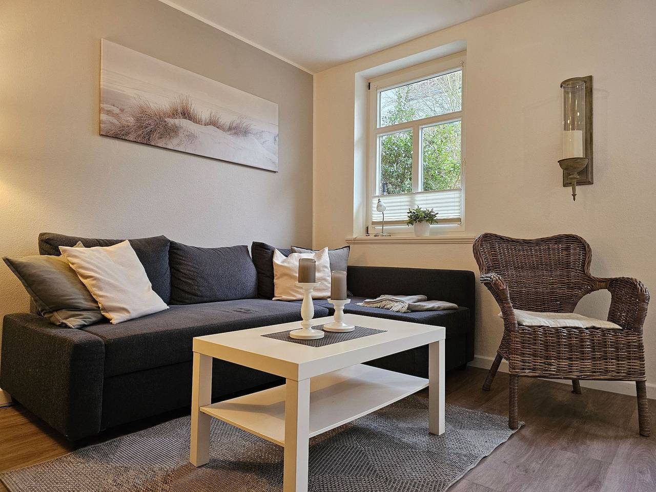 Ganze Ferienwohnung, Rittersporn, Whg. 2 - Rittersporn, Whg. 2 in Wyk auf Föhr (Stadt), Wyk auf Föhr