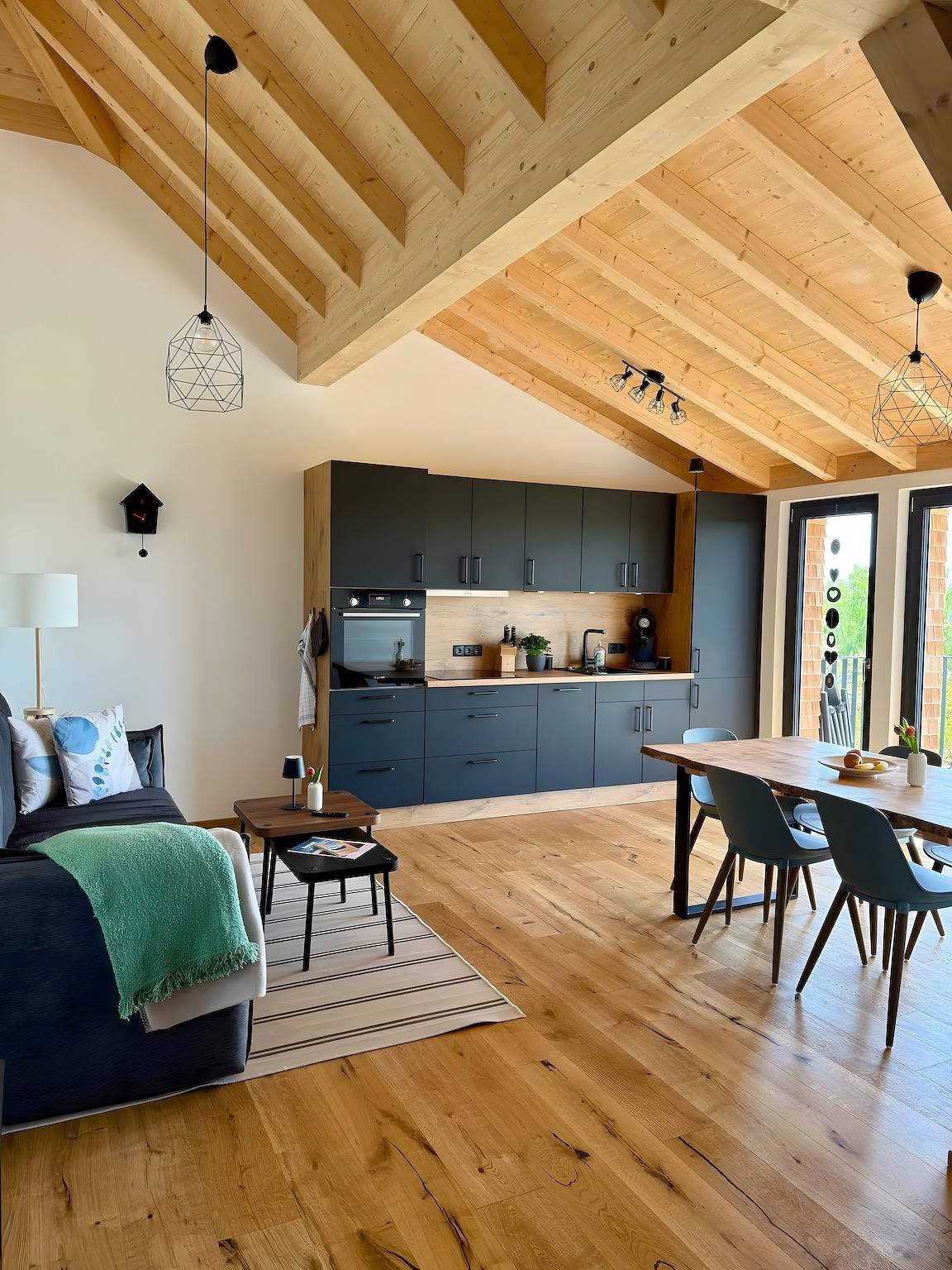 Ganze Wohnung, Ferienwohnung 'Spatzennest' mit Bergblick, Balkon und Wi-Fi in Dachsberg, Südschwarzwald
