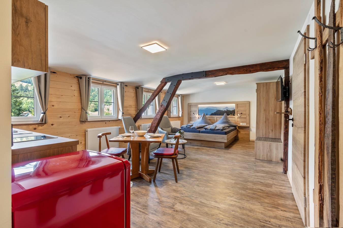 Ganze Wohnung, Ferienwohnung '2' mit Bergblick und Wi-Fi in St. Blasien, Südschwarzwald