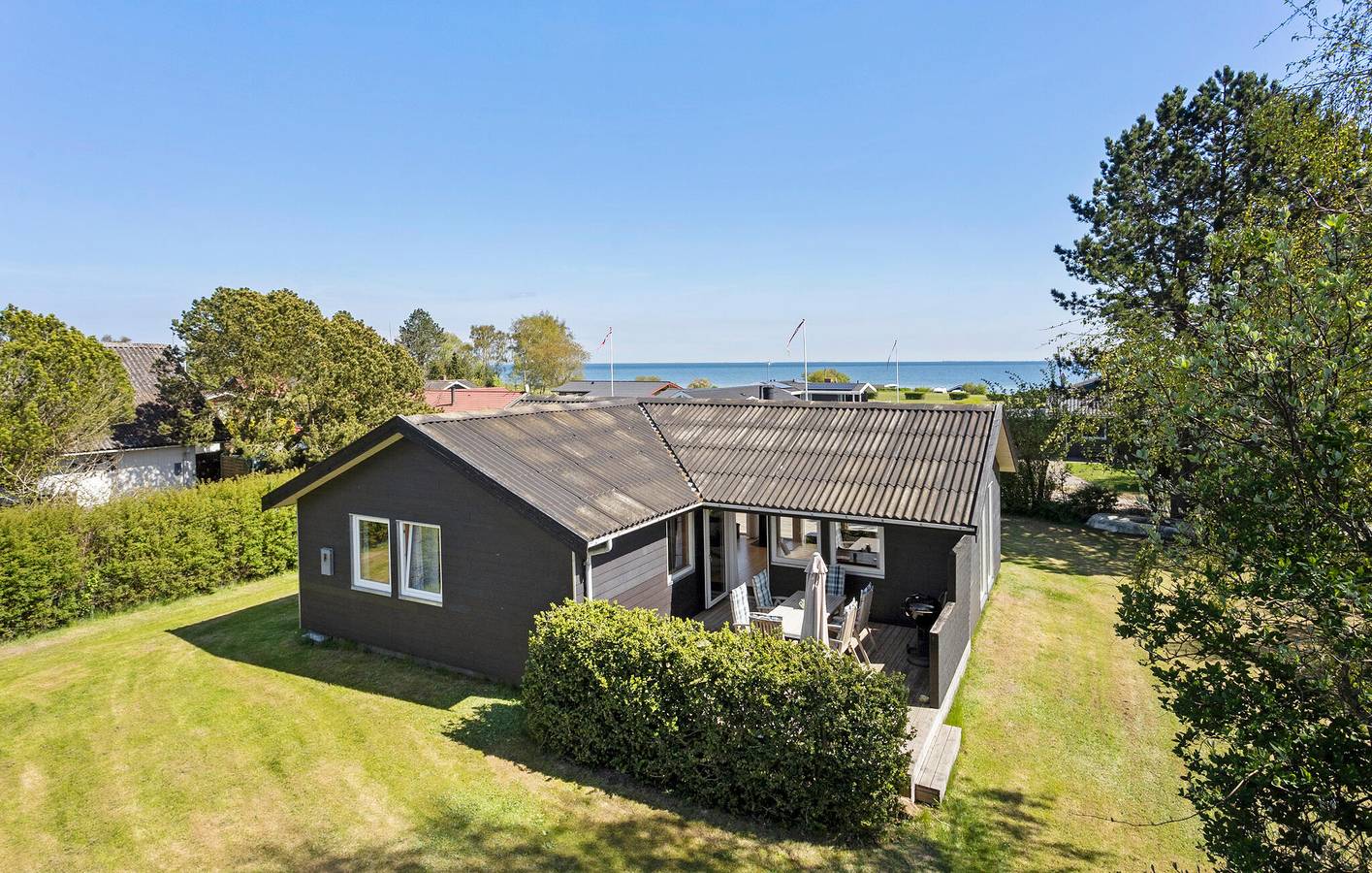 Feriehus for 6 personer med terrasse in Hesselager, Svendborg Kommune