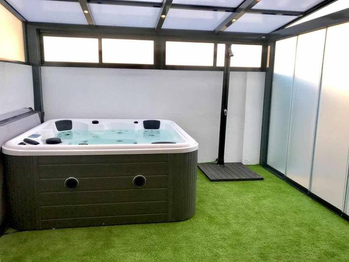 Casa rural para 6 personas, con Jacuzzi además de Jardín y Piscina en Parque Natural del Estrecho - 4