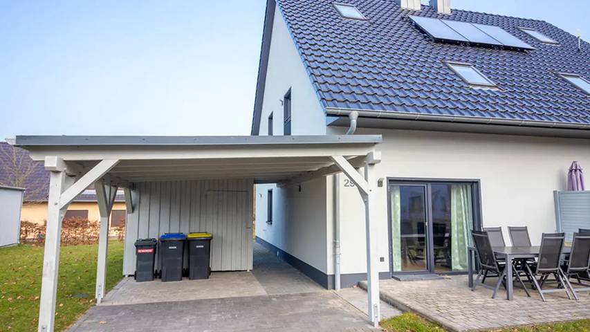 Ferienhaus für 6 Personen, mit Terrasse und Sauna in Malchow