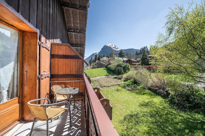 Ferienwohnung für 6 Personen, mit Balkon und Garten in Morzine