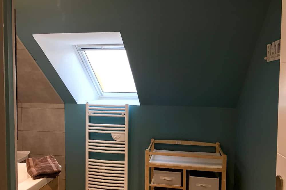 Casa-Villa-Baño en la habitacion-Vista al Jardín-Villa Fétuque Bleue in Merlimont, Montreuil und Umgebung