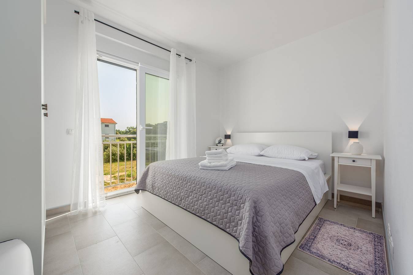 Ganze Wohnung, Apartment Laurel near the sea in Nin, Zadar