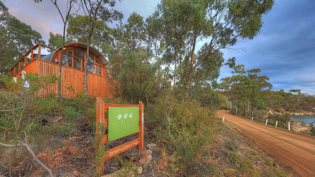 Three Trees Retreat atemberaubende Aussichten in Tasmanien