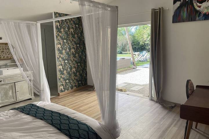 House with sauna/jacuzzi/foot pool in the Hermitage ​Rechercher des détails in Romans-sur-Isère, Valence und Umgebung
