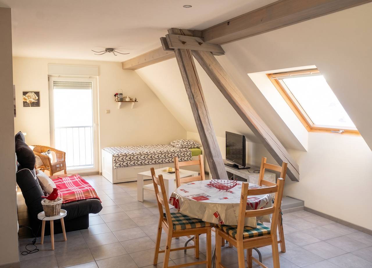 Ganze Wohnung, Gemütliches Appartement in Lohr, 45 m² mit Parkplatz in Lohr, Region Saverne