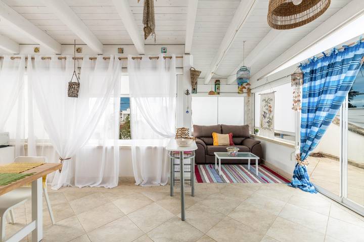 Casa de huéspuedes para 4 personas con balcón in Orange Sun, Porto Cesareo