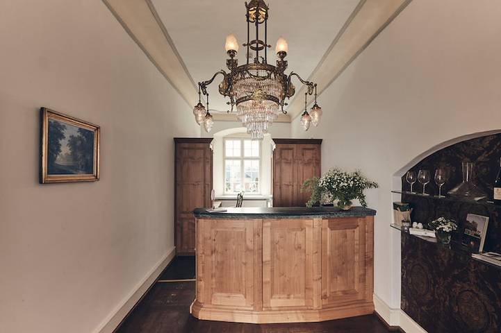 Hotel Schloss Freudental - Doppelzimmer Standard im Nebengebäude Haus Hallweil in Allensbach, Landkreis Konstanz