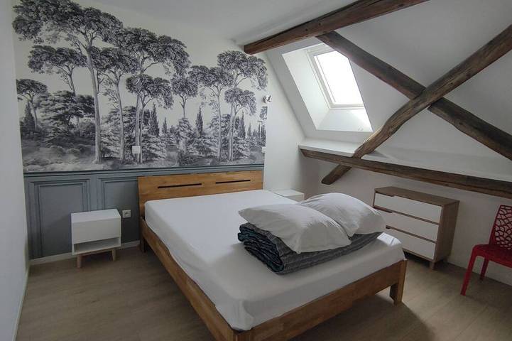 Gîte pour 4 personnes, avec jardin ainsi que piscine et terrasse, animaux acceptés à Ungersheim - 4