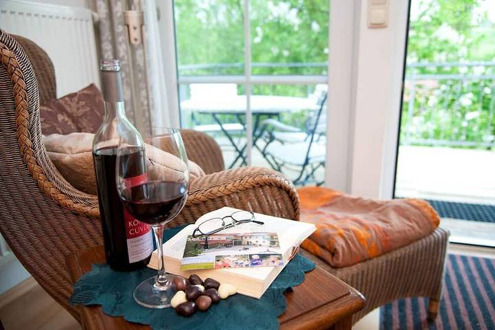 Ferienwohnung für 5 Personen, mit Sauna und Garten sowie Whirlpool und Balkon