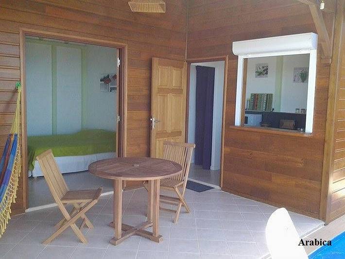 Location de vacances pour 2 personnes, avec piscine et jardin à Bouillante - 3