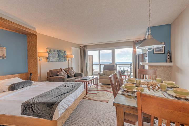 Studio for 2 people, with pool and balcony as well as sauna and ocean view - 1