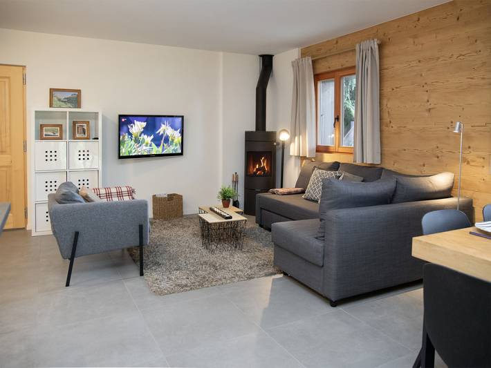 Apartament wakacyjny dla 4 osób, z Taras i Ogród w Verbier