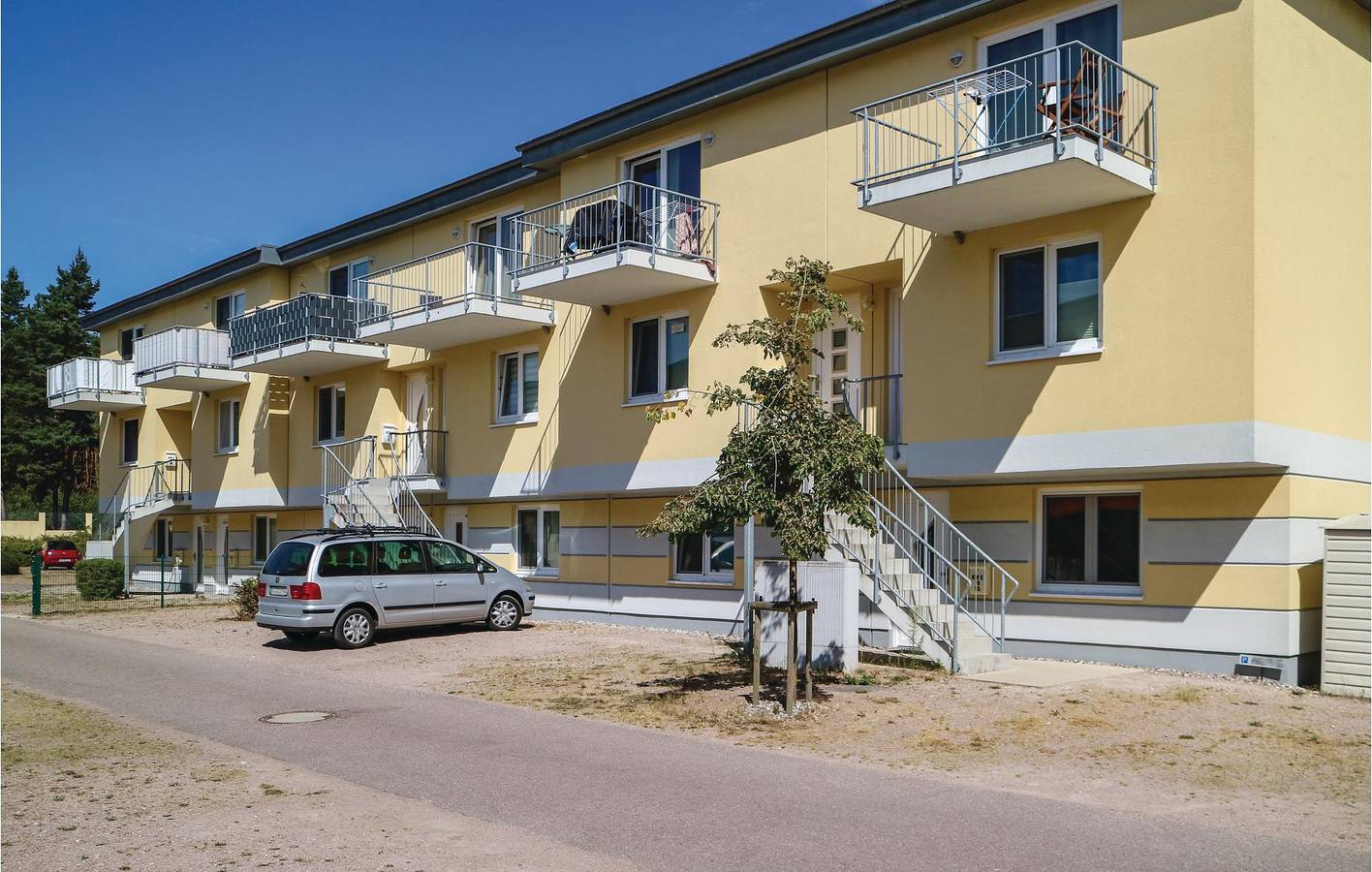 Ganze Ferienwohnung, Gemütliche Ferienwohnung mit TV und Parkplatz 1,5 km vom Strand der Müritzer Wiesen entfernt in Gelbensande, Rostock und Umgebung