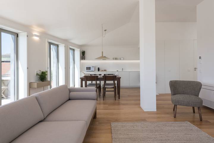 Apartamento de férias para 4 pessoas, com varanda/terraço, adaptado a crianças no Porto