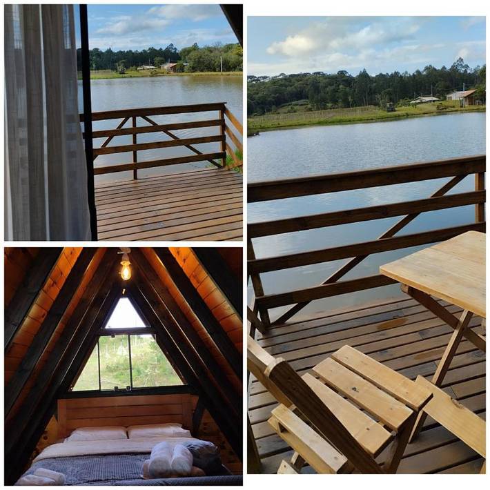 Camping para 2 personas, con jardín y jacuzzi en Santa Catarina