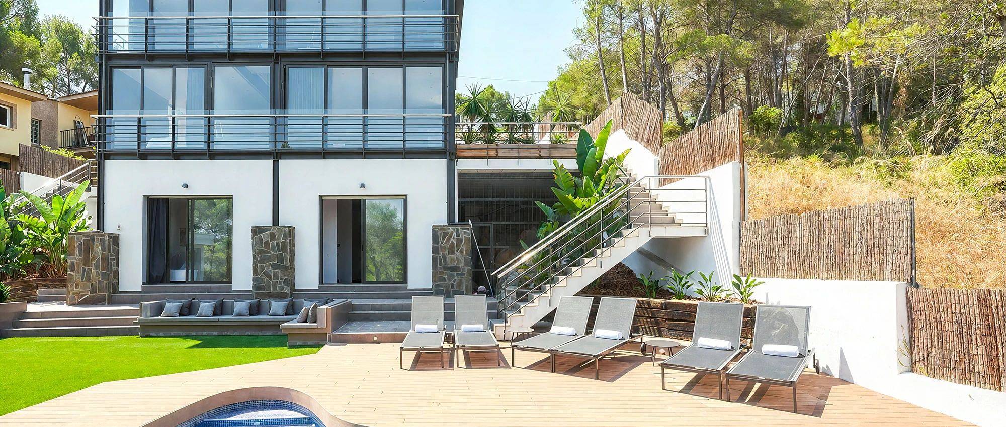 Villa pour 12 personnes avec piscine in Olivella, Garraf