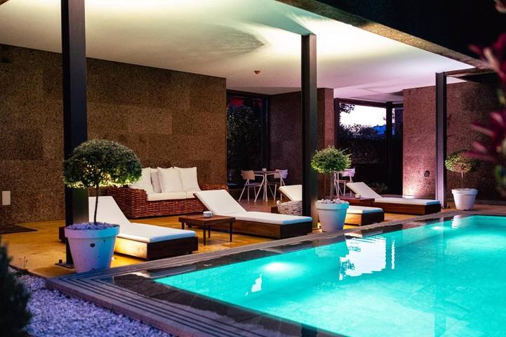 Location de vacances pour 2 personnes, avec Terrasse et Jardin ainsi que Piscine et Vue à Mondim de Basto