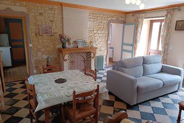 Location de vacances pour 4 personnes, avec jardin à Sainte-Honorine-des-Pertes