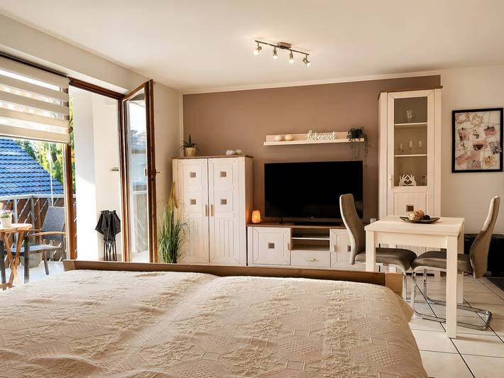 Ferienwohnung für 2 Personen, mit Balkon - 1