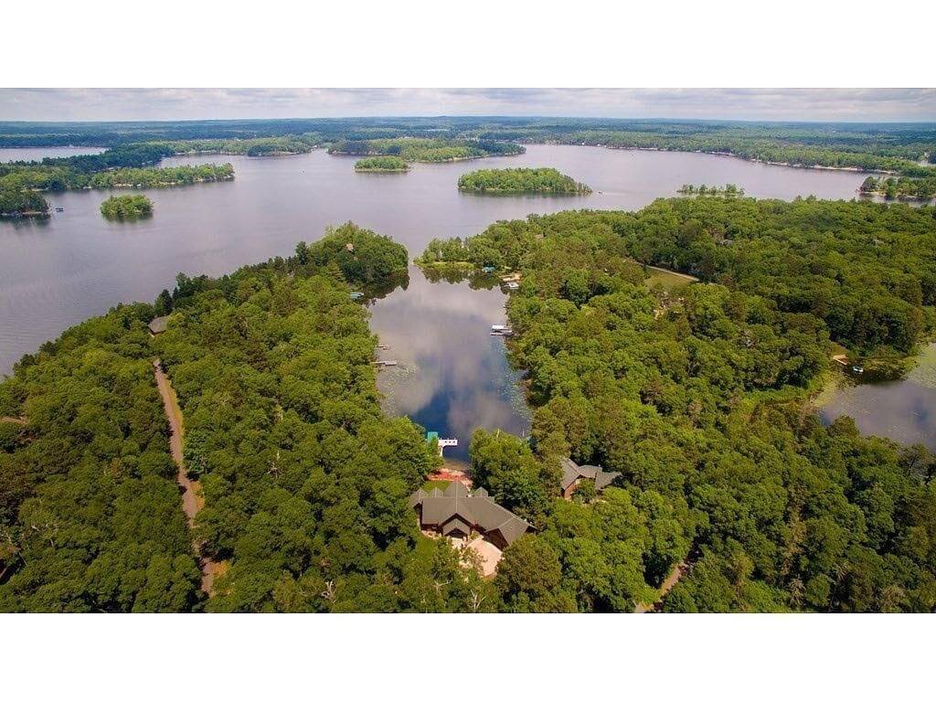 Luxuswasserhaus auf Weißfisch-Kette von Seen in Crosslake, Crow Wing County