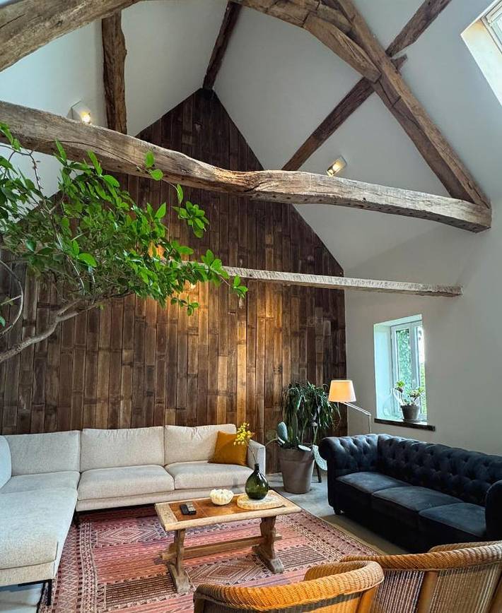 Maison de vacances pour 2 personnes, avec piscine et vue ainsi que terrasse et jardin