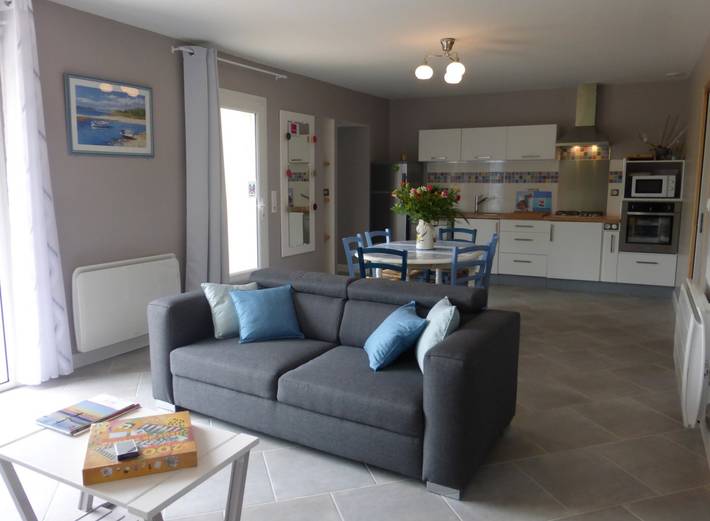 Gîte pour 5 personnes, avec terrasse et jardin