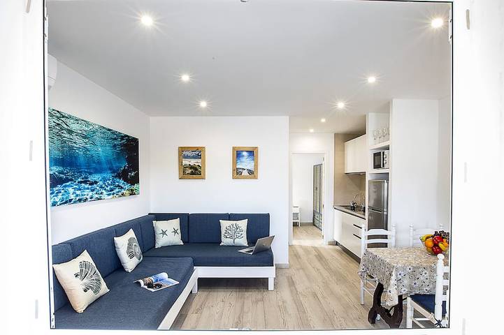 Ferienwohnung für 4 Personen, mit Terrasse und Garten auf Formentera