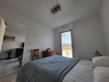 Gîte pour 3 personnes, avec balcon dans Plage des Rochelets