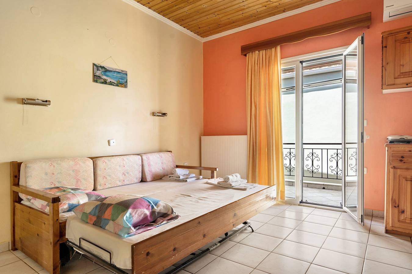 Entire apartment, Apartment "Lefkothea 2" with Sea View, Balcony & Wi-Fi in Frini, Lefkada City