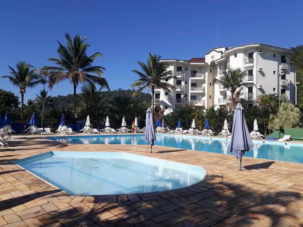 Ganze Wohnung, Condominium Wembley Tennis - 02 Schlafzimmer - 02 Badezimmer in Toninhas Ubatuba, Ubatuba