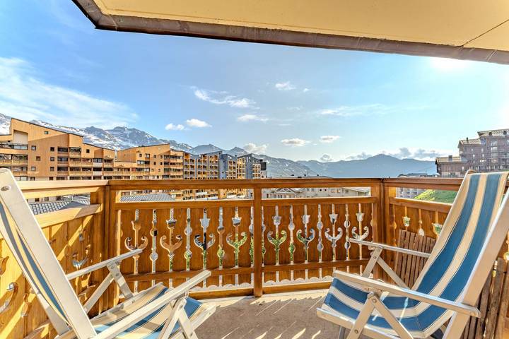 Apartamento para 6 personas, con balcón/terraza, Se admiten mascotas en Val Thorens