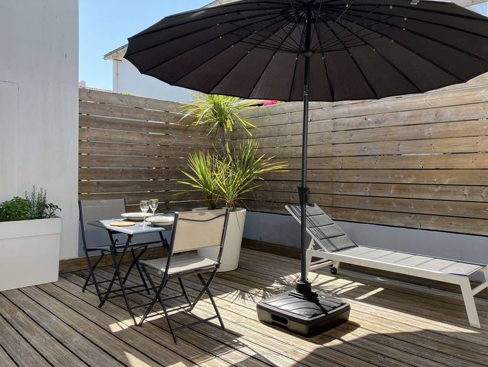 Gîte pour 2 personnes, avec terrasse dans Plage du Boisvinet - 2