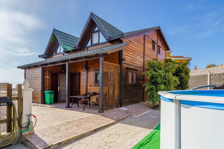 Ferienhaus für 8 Personen, mit Balkon und Terrasse sowie Garten in Teneriffa Süd - 4