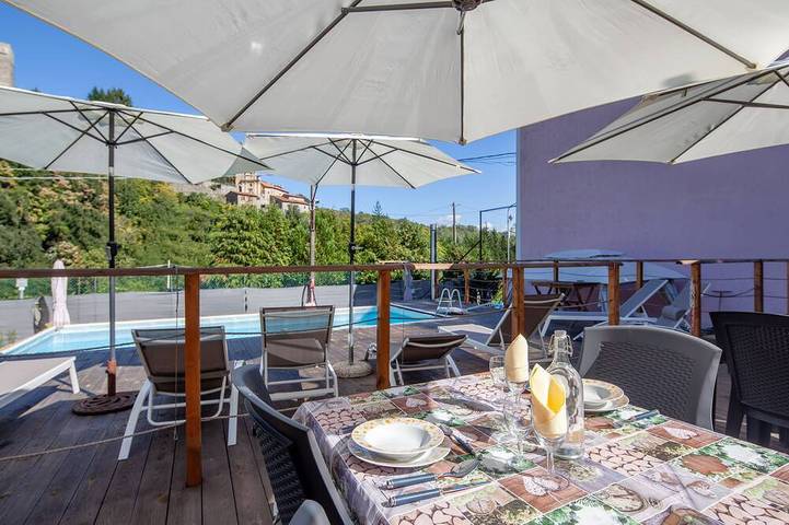 Bed and Breakfast für 12 Personen, mit Pool und Garten - 1
