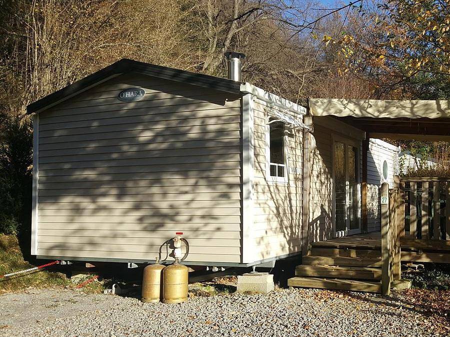 Camping Le Rey - Mobilhome 4 personnes - Mobil Home 4 places - n°27, n°39, n°40, n°41 et 45 in Louvie-Juzon, Béarn