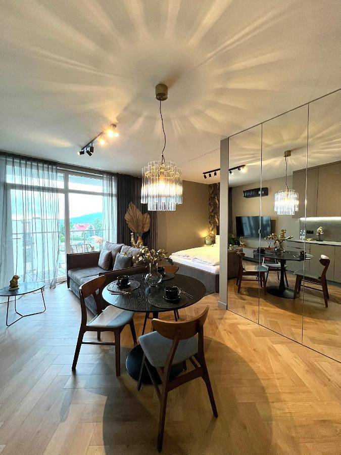Apartament wakacyjny dla 3 osób, z taras i widok, zwierzęta dozwolone w Kamienica