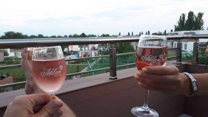 Ferienwohnung für 4 Personen, mit Balkon und Garten in Balatonalmadi - 3