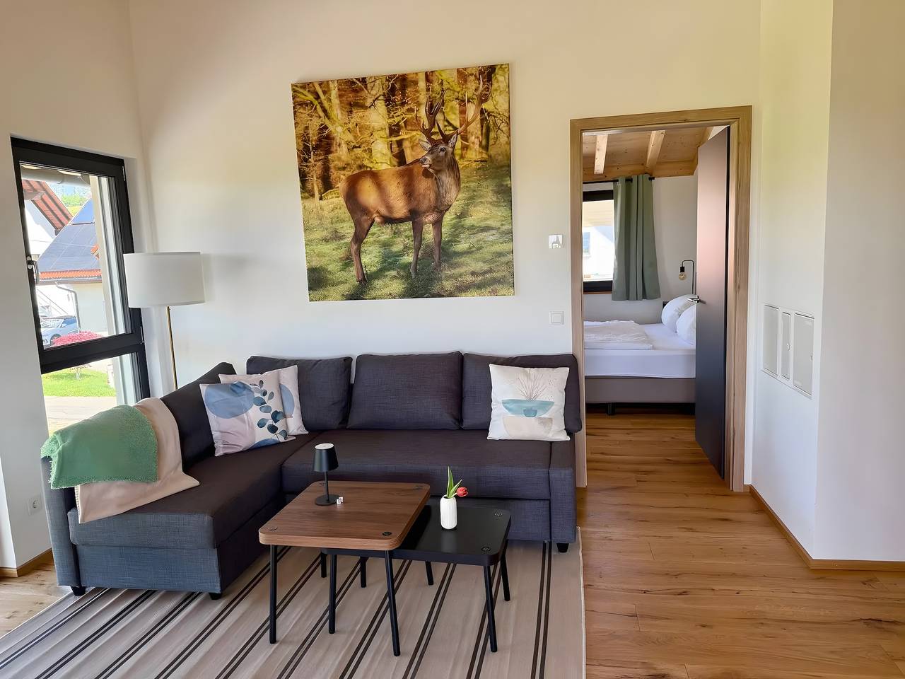 Geheel appartement, Vakantiehuis 'Steinackerhof - 2' met Uitzicht op de Bergen, Gedeelde Tuin en Wi-Fi in Dachsberg, Zuidelijk Zwarte Woud