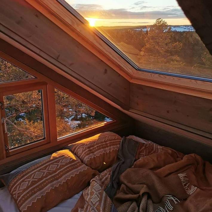 Bungalow für 8 Personen, mit Garten und Seeblick sowie Balkon und Ausblick, kinderfreundlich in Norwegen - 3