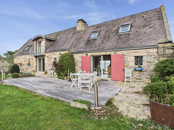 Location de vacances pour 4 personnes, avec jardin dans Plage Zorn