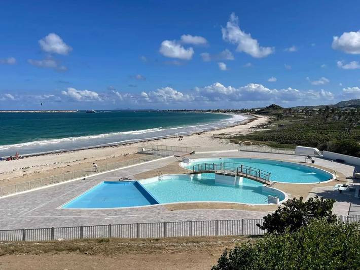 Studio pour 4 personnes, avec jardin ainsi que balcon et piscine dans Saint Martin