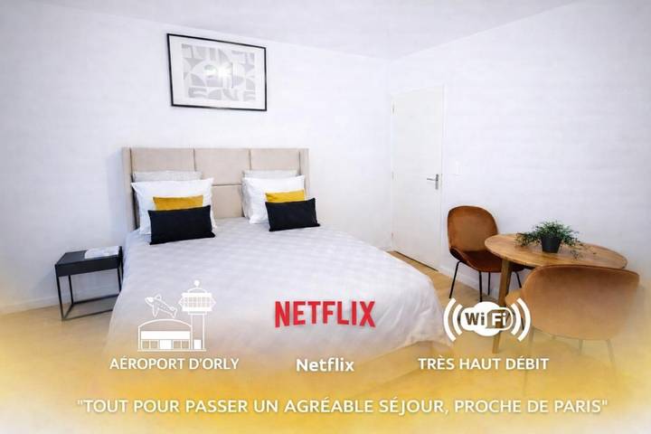 Gîte pour 6 personnes, avec vue à La Courneuve - 2