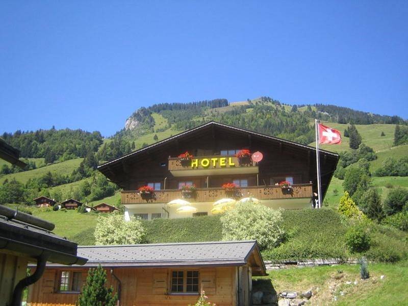Single Room with Shared Bathroom in Rossinière, Pays-d'Enhaut Region