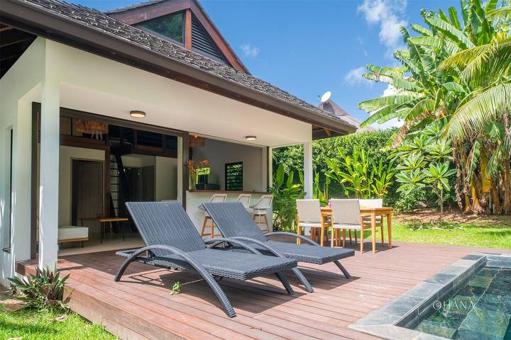Villa M  ha Iti 1 in Moorea-Maiao in Haapiti, Mo'orea