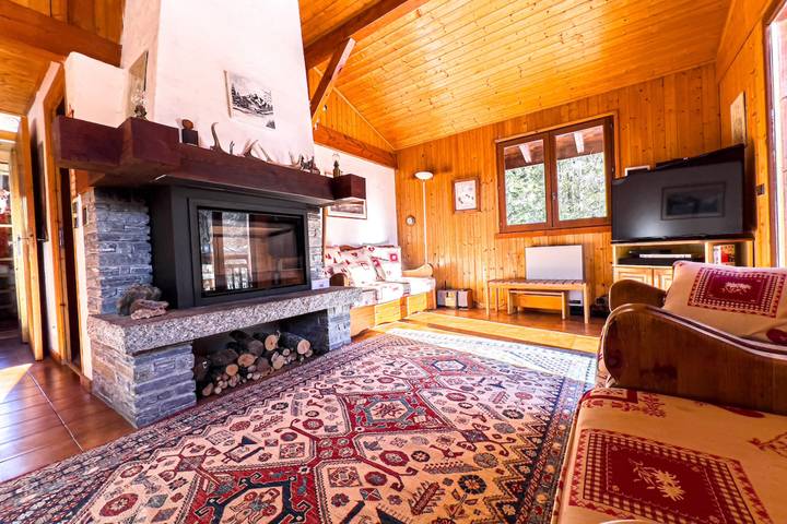 Gîte pour 5 personnes, avec jardin et balcon, adapté aux familles dans Mer de Glace - 3