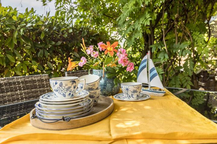 Ferienwohnung für 3 Personen, mit Garten in Radolfzell am Bodensee